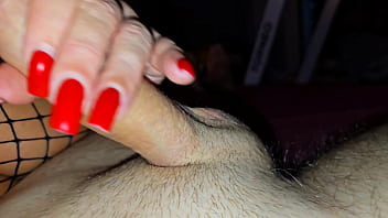 Mature woman in a plaid bodysuit and high heels loves to fuck