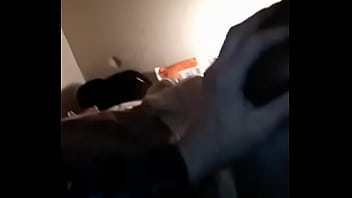 Interracial couple white man eating black girls asshole