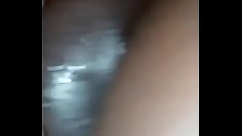 Interracial couple white man eating black girls asshole