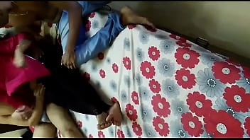 Desi wife enjoiyng hot foursome with friends sex videos