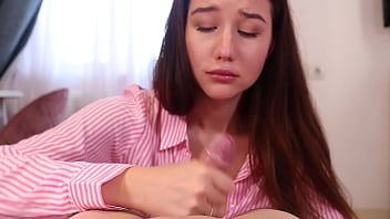 She lost a bet and had to suck