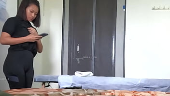 Happy massage in spa