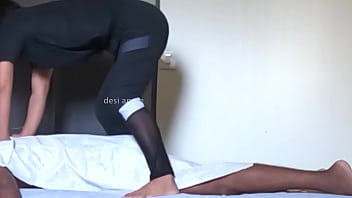 Happy massage in spa