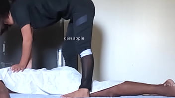 Happy massage in spa