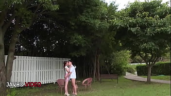 Aya mikami's steamy outdoor rendezvous under the stars