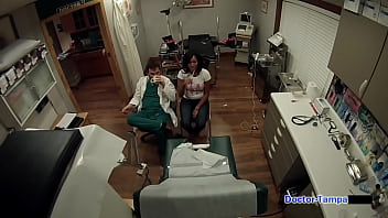 Dr tampa tori sanchez gets a pap smear