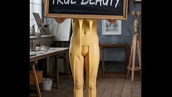 Nude woman covered by cheese