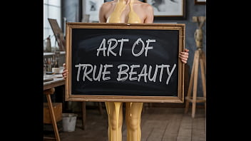 Nude woman covered by cheese