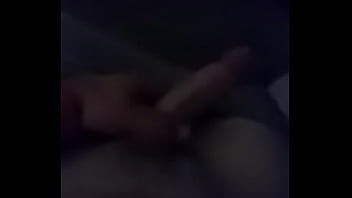 Stroking my cock