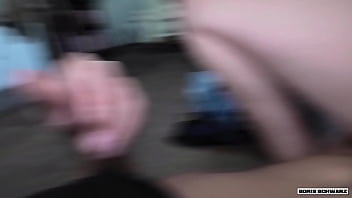 Boris cheating girlfriend fucks right behind my back