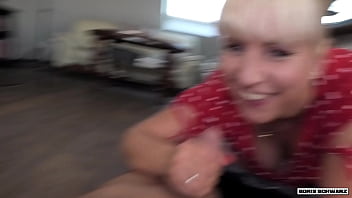 Boris cheating girlfriend fucks right behind my back