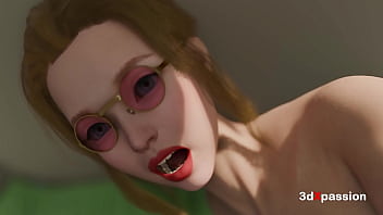 Psychedelic roadside sex vibes in a painted van sloppy blowjob reverse cowgirl missipnary & cumshot