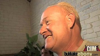 Busty black babe bubble bath group cocksuck 25