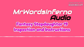 Audio m4f fantasy stepdaughter inspection and instruction