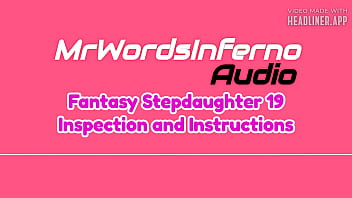 Audio m4f fantasy stepdaughter inspection and instruction