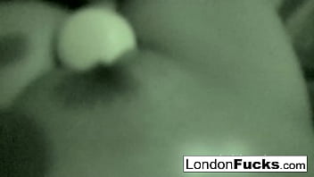 Asian babe works her wet pussy