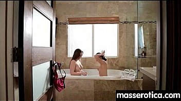 Teen Eats Milf Pussy At Oily Threesome 10 thumbnail