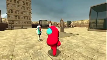 Amongus con culote esta desesperado por una verga