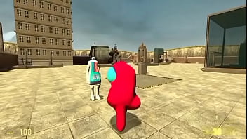 Amongus con culote esta desesperado por una verga