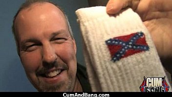 Ebony entertains a group of whites 4