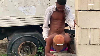 Betty skaly don’t want to pay me my money so i fuck her hard by the road side