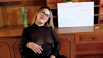 My teacher discovers me being a hot lesbian and i show her how girls fuck me – abby carter