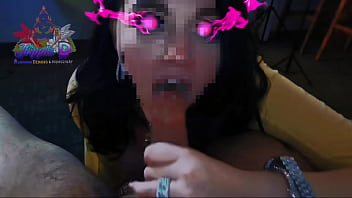 Step daughter submitting to old man