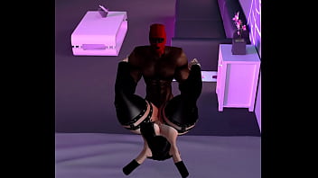 Chica es invitada a casa de su amigo moreno y termina cogida