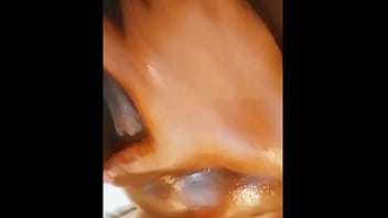 Big ass oiled sexy milf fingers her sexy pussy and squirts preview