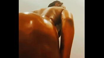 Big ass oiled sexy milf fingers her sexy pussy and squirts preview