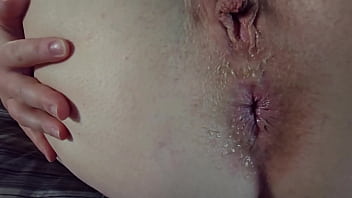 Snow bunny cheats and gets an intense shaking anal orgasm from bbc jungle bunny part 2