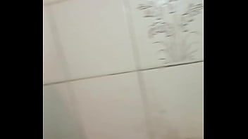 Naked black man and sexy in the bath