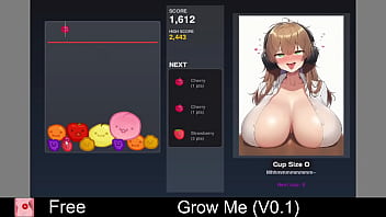 Grow Me V01 Free Game Itchio Adult Big Breasts Breast Expansion Erotic Expansion Giantess Growth Inflation Nsfw Weight Gain thumbnail