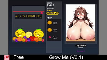 Grow Me V01 Free Game Itchio Adult Big Breasts Breast Expansion Erotic Expansion Giantess Growth Inflation Nsfw Weight Gain thumbnail