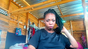 Big booty in ripped leggings panty fetish ebony teaser