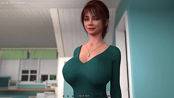 Summer heat by naughty fox games sneaky quiet sex with huge boobs stepsis while stepmom is in the other room