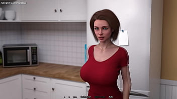 Summer heat by naughty fox games sneaky quiet sex with huge boobs stepsis while stepmom is in the other room