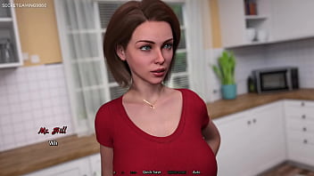 Summer heat by naughty fox games sneaky quiet sex with huge boobs stepsis while stepmom is in the other room