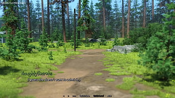 Summer heat by naughty fox games sneaky quiet sex with huge boobs stepsis while stepmom is in the other room