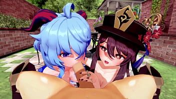 Genshin liyue 璃月 hentai mmd