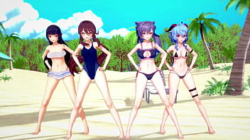 Genshin liyue 璃月 hentai mmd