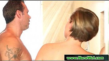 Nuru massage on air matress followed by sexy time 09