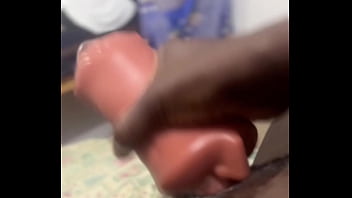 Huge thick black dick guy creams throat toy sneak peak