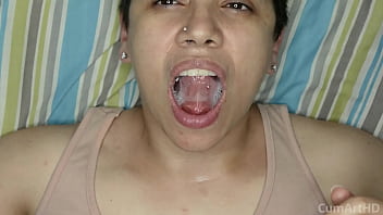Compilaton n°12 from cum facials to cum swallow to literal cum icing she does it all