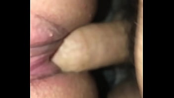 Cum covered cock