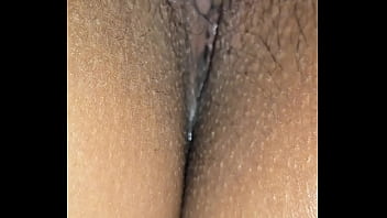 Panties on or off close up latina milf creampie