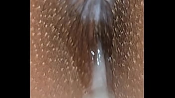 Panties on or off close up latina milf creampie