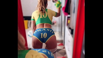 Voici pour ce jour de chaudes photos et vidéos pour encourager le brésil et te