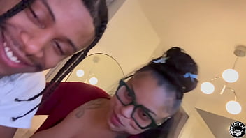 Latina bbw cums hard on lil d trailer