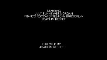 July sun discovers the black feeling again kinky 4on1 dap and dp iv015